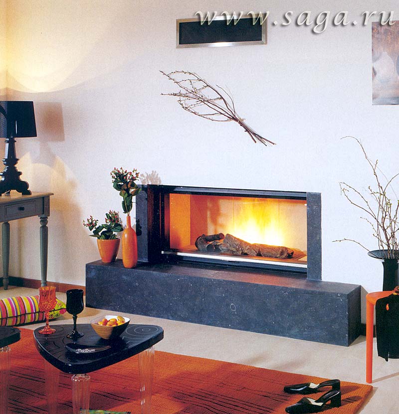 Современные камины "CHEMINEES PHILIPPE"