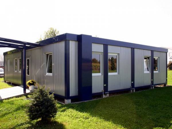 Модульные здания из сендвич панелей от компании «Краус».