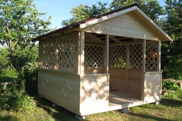 Изготовление беседок для дачи и загородных домов в Москве от компании «Хозяин дома».