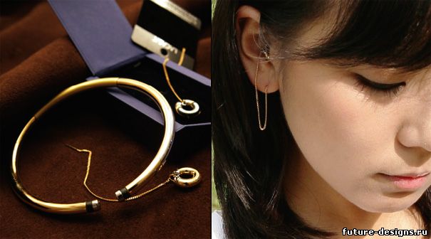 Золотые серьги или MP3 плеер