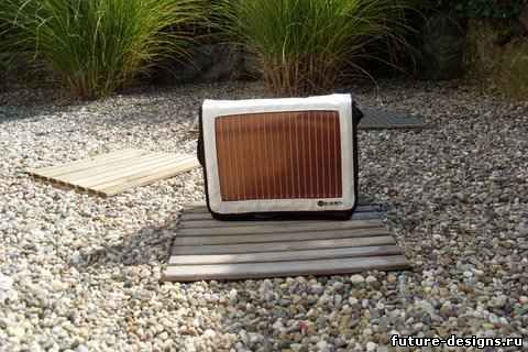 Модная сумка с солнечными батареями