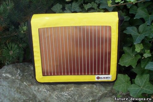 Модная сумка с солнечными батареями