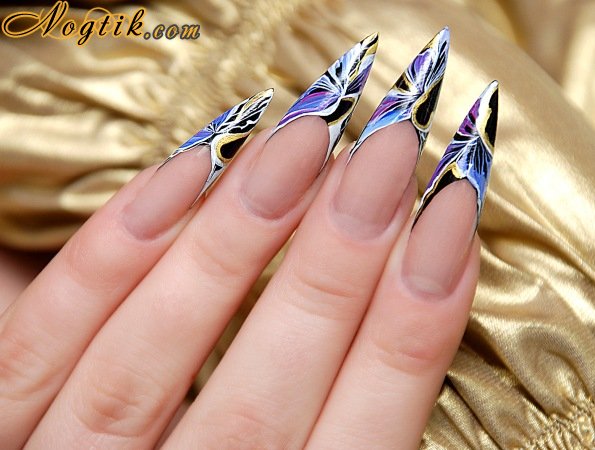 Наращивание ногтей гелем