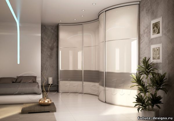 Радиусные шкафы-купе