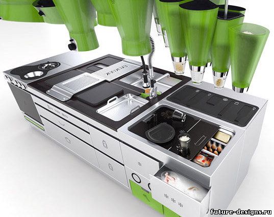Дизайн проекты кухни будущего