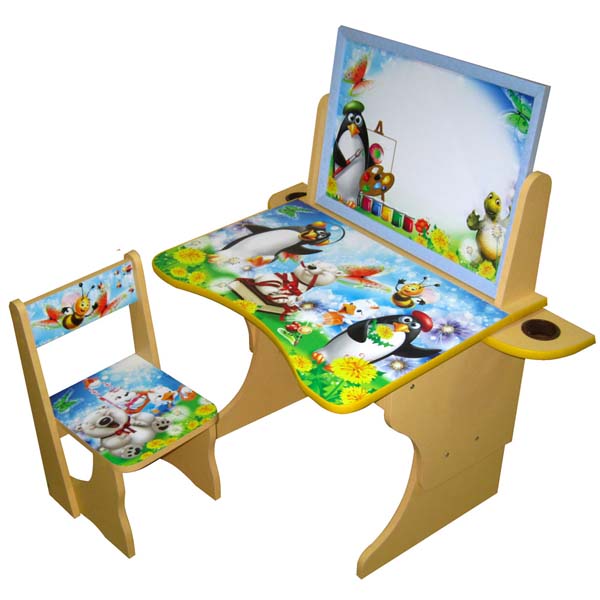 Растущие школьные детские парты BABY ELIT с функцией трансформер