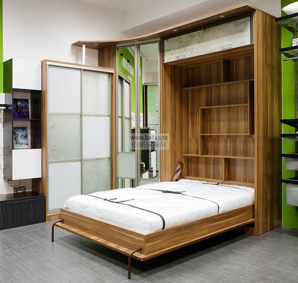 Большой выбор красивых шкаф кроватей от мебельного салона "Чистый лист".