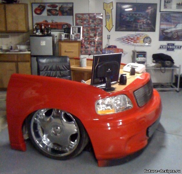 Эксклюзивная мебель для автолюбителей