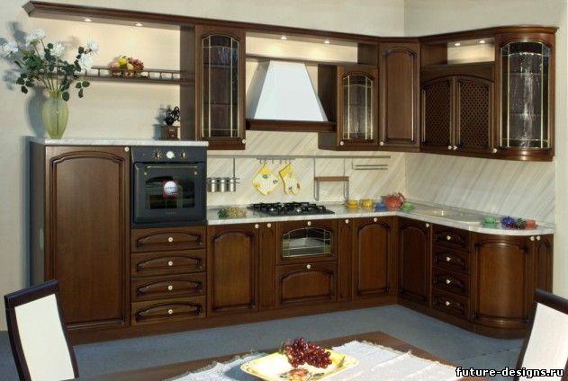 Корпусная мебель из натурального дерева