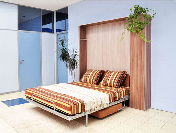 Раскладная мебель трансформер для маленьких квартир от мебельного ателье «Чистый лист».