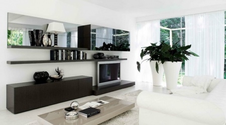 Красивые и недорогие модели современных стенок и горок в Минске от «rk-mebel.by».