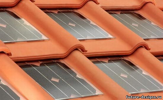 Черепица на солнечных батареях