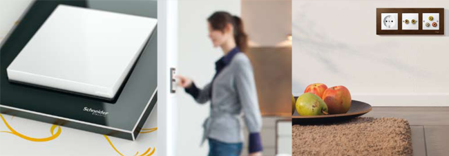 Инновационные и стильные выключатели и розетки от немецкого производителя Merten.