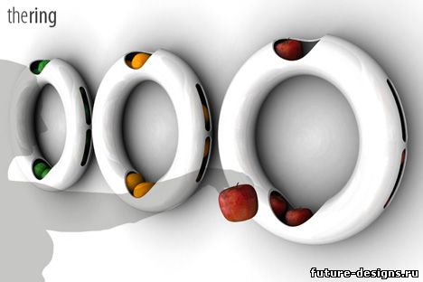 Дизайн вазы для фруктов