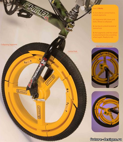 Противоугонное устройство для велосипеда