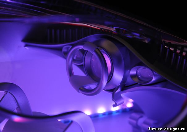 Неоновая подсветка салона фото