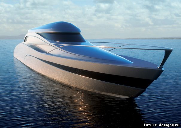 Дизайн проект яхты для отдыха
