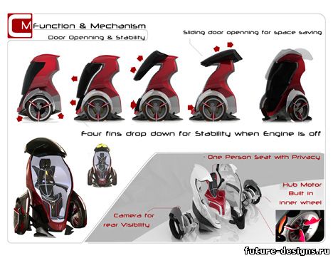 Дизайн транспортного средства «PDD»