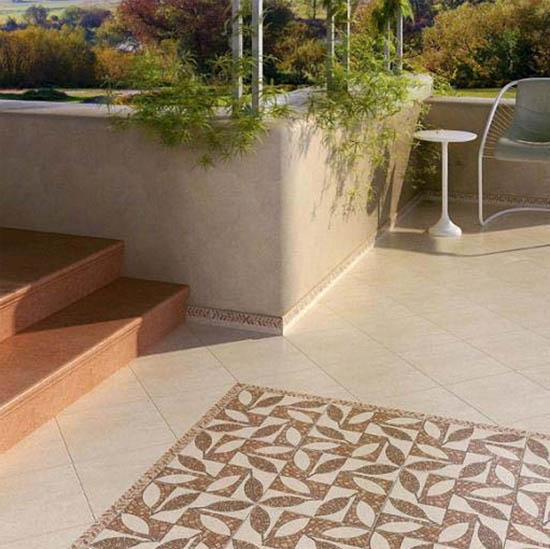 Красивая линейка плитки из керамогранита для отделки аллеи компания «ОптомГрес».