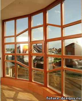 Современные деревянные окна