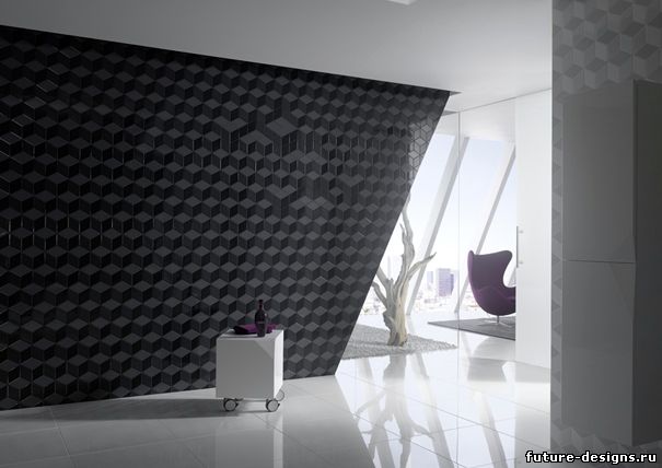 фото объёмной керамической плитки