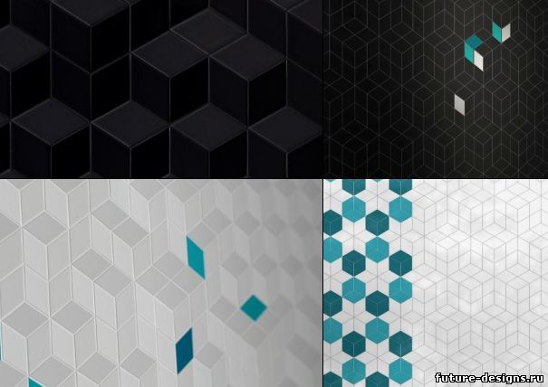 Объёмная керамическая плитка