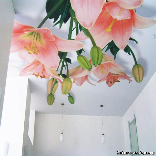 Художественные натяжные потолки