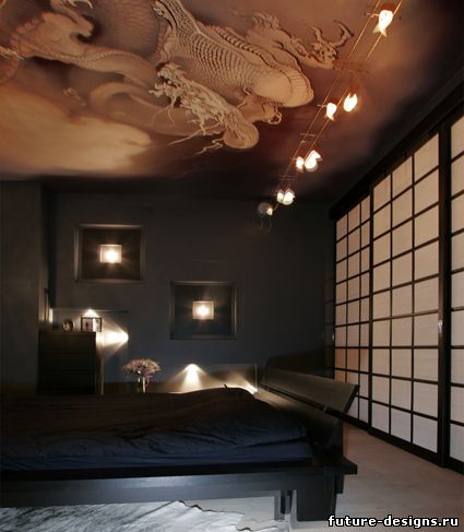 Художественные натяжные потолки