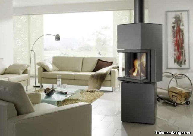 Вращающийся камин