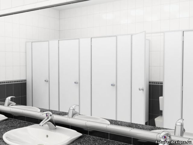 Сантехнические перегородки