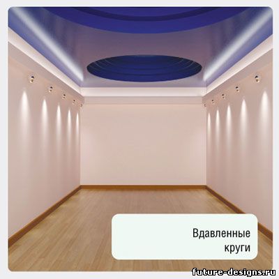 дизайн натяжных потолков