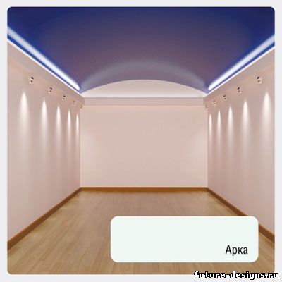 дизайн натяжных потолков