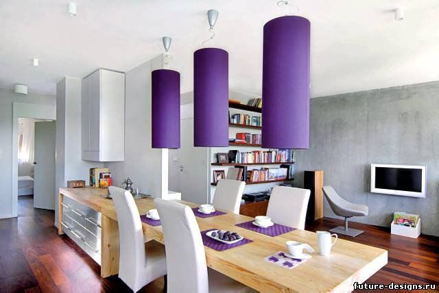 Кухонный стол в дизайне интерьера кухни 