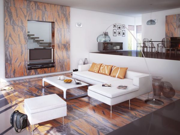 Новые идеи дизайна с применением керамической плитки.