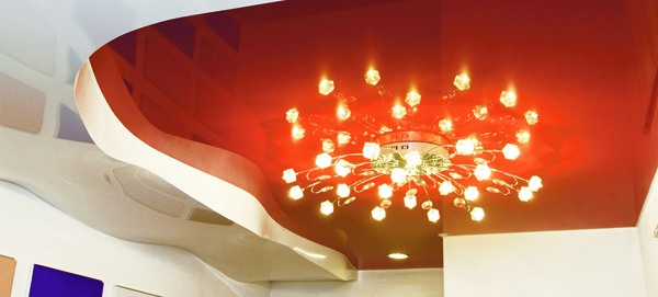 Цена на двухуровневые натяжные потолки в федеральной сети «ВИПСИЛИНГ».