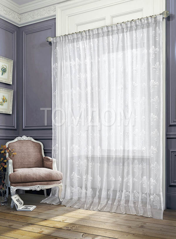 Сотни красивых моделей штор из органзы купить дешево в интернет-магазине «ТомДом».