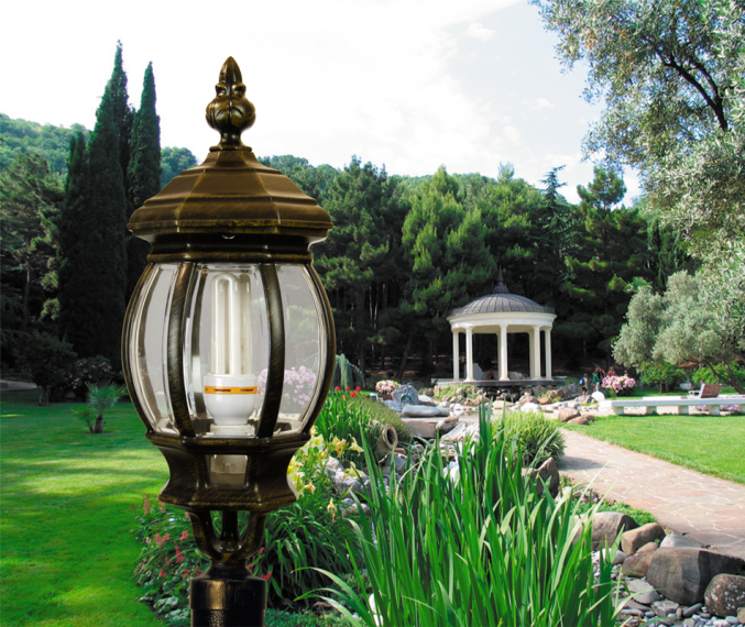 Светотехника для уличного освещения фирмы «Allfresco» 