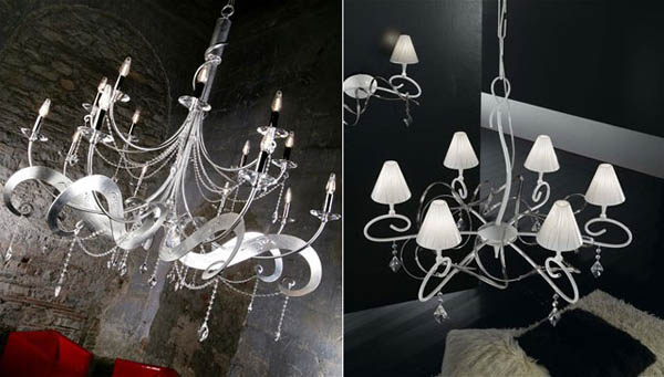 Дизайнерские люстры и светильники из Европы в интернет-магазине «Casanostra».