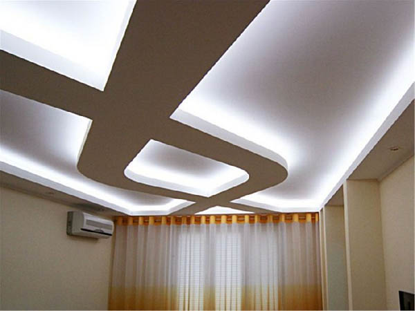 Как правильно монтировать светодиодную ленту в нишах подвесного потолка. 