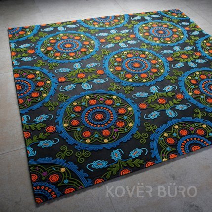 Эксклюзивные дизайнерские ковры ручной работы от «KOVËR BÜRO».